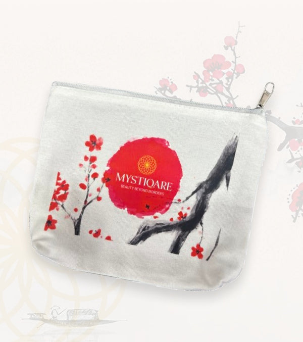 Mystiqare Travel Pouch with 4 Mini Products
