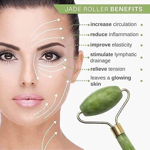 Rose Quartz Japanese Kassa (かっさ) | Jade Face Roller and Gua Sha
