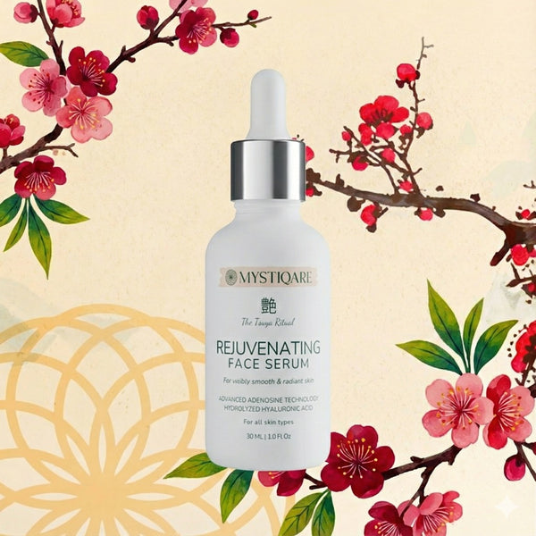 Mystiqare Rejuvenating Face Serum – Japanese Ceramides based serum for glowing skin 